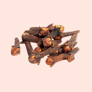 Cloves on a beige background