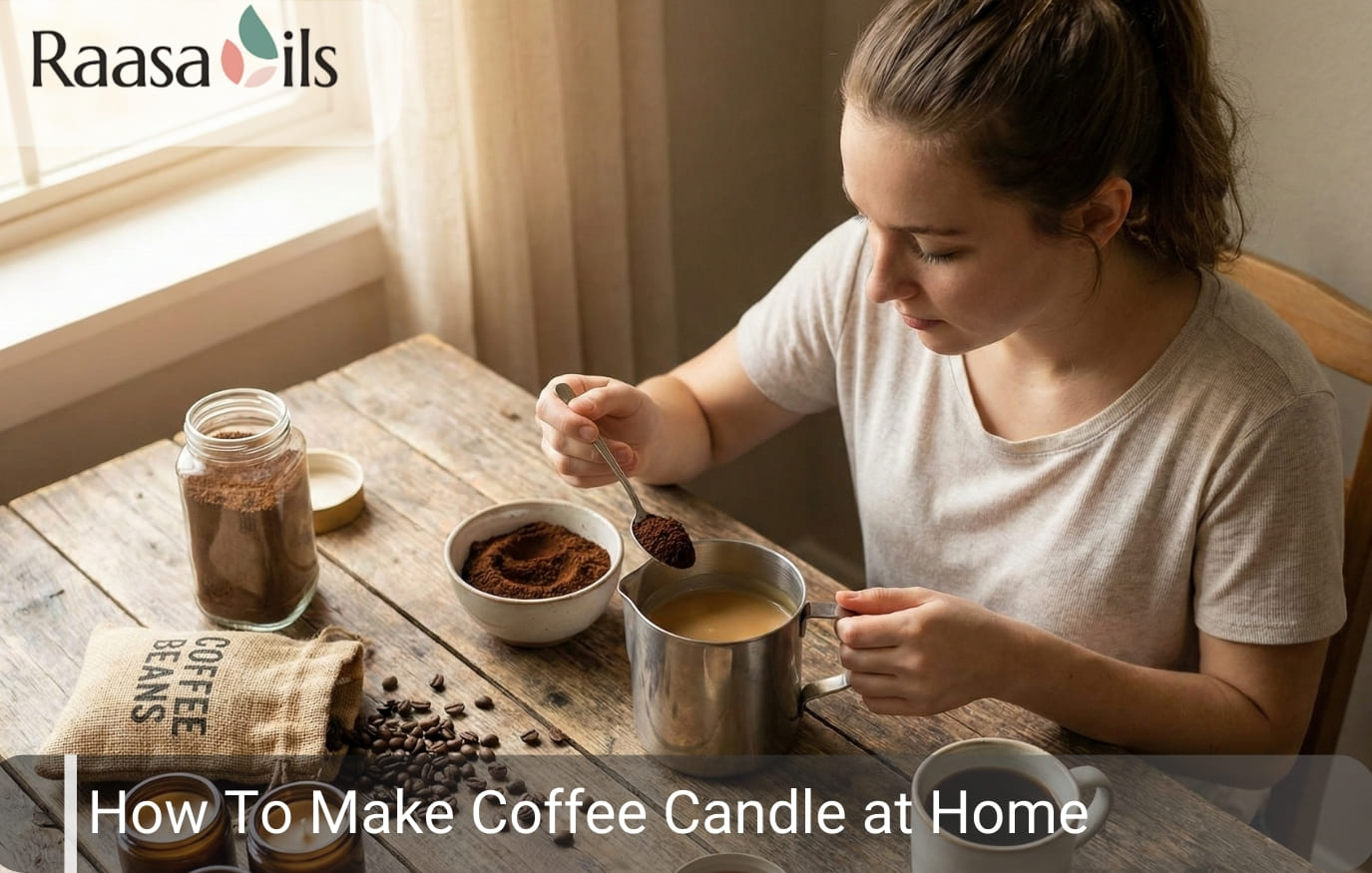 How to Make Coffee Candles at Home