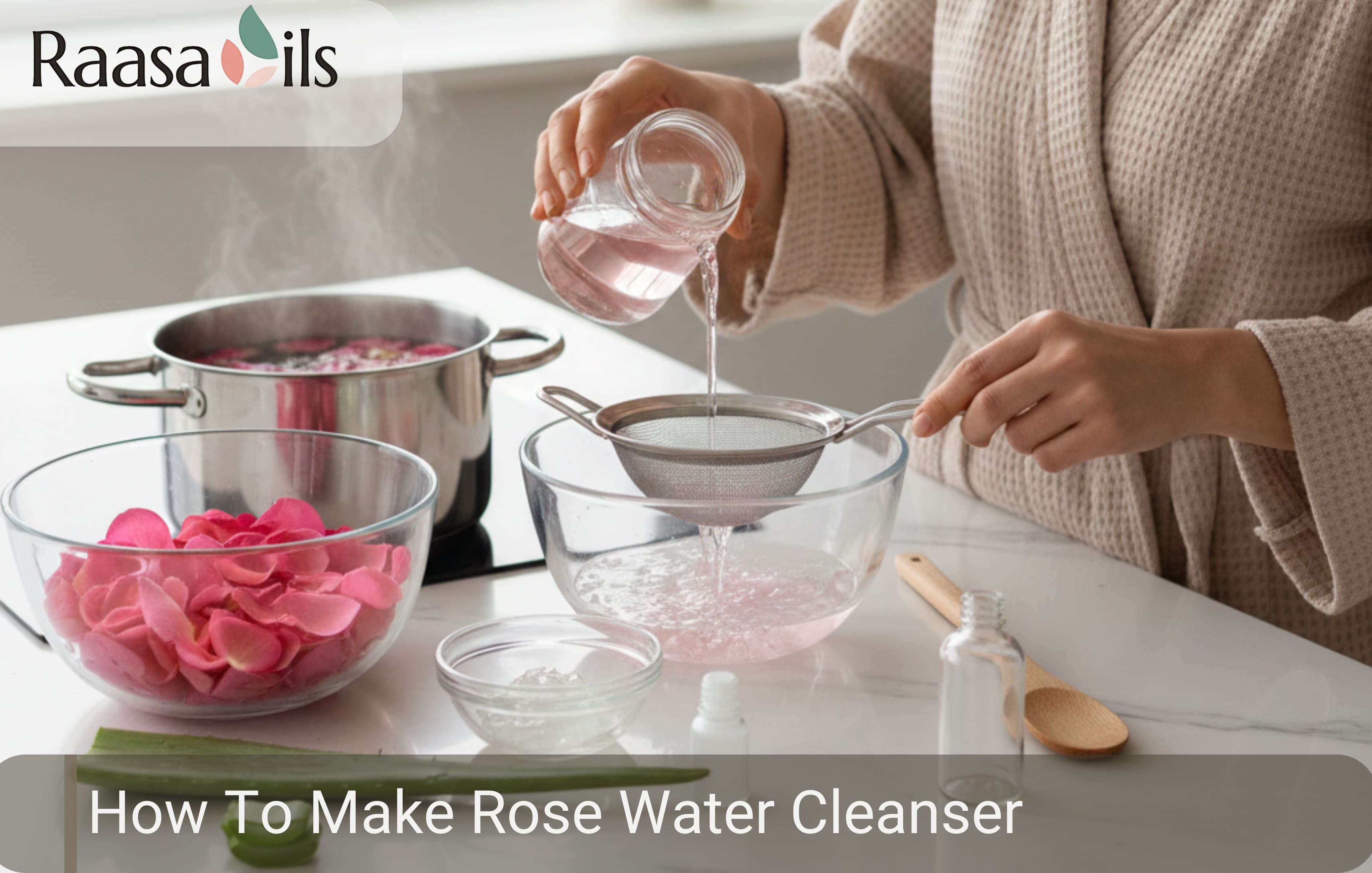 How To Make Rose Water Cleanser