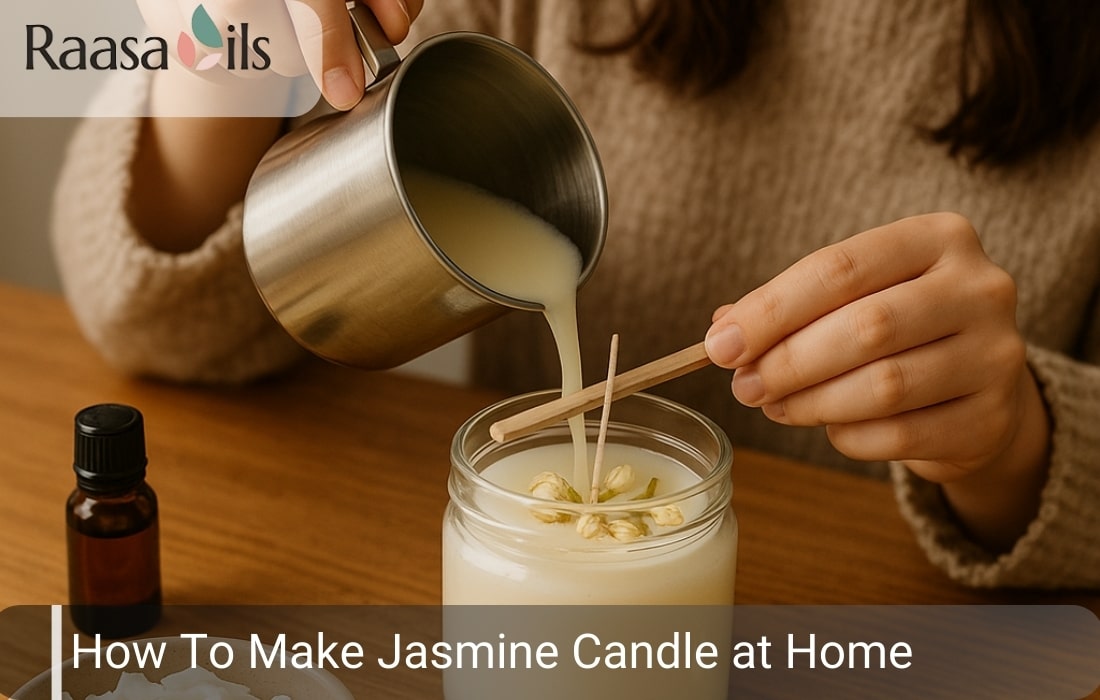 How to Make Jasmine Candle at Home