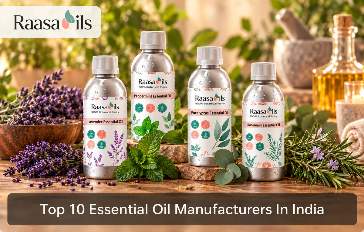 Top 10 Essential Oil Manufacturers In India